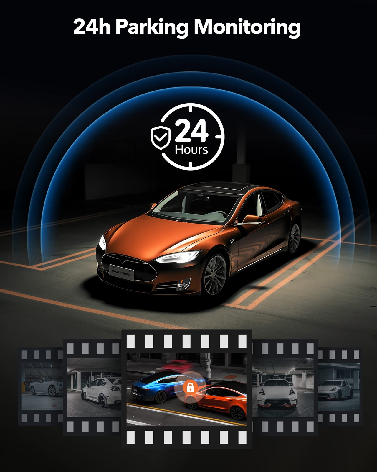Mirror Dash Cam 12-Inch 2.5K WiFi with 1080P Rear 32GB Card GPS Included