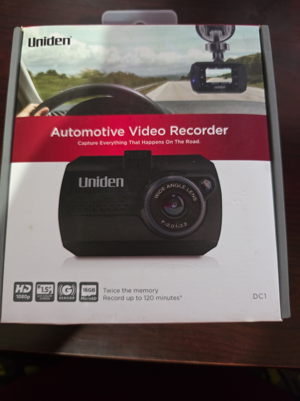 Uniden iWitness DC1 1080p HD Dash Automotive Video Recorder Brand New Sealed