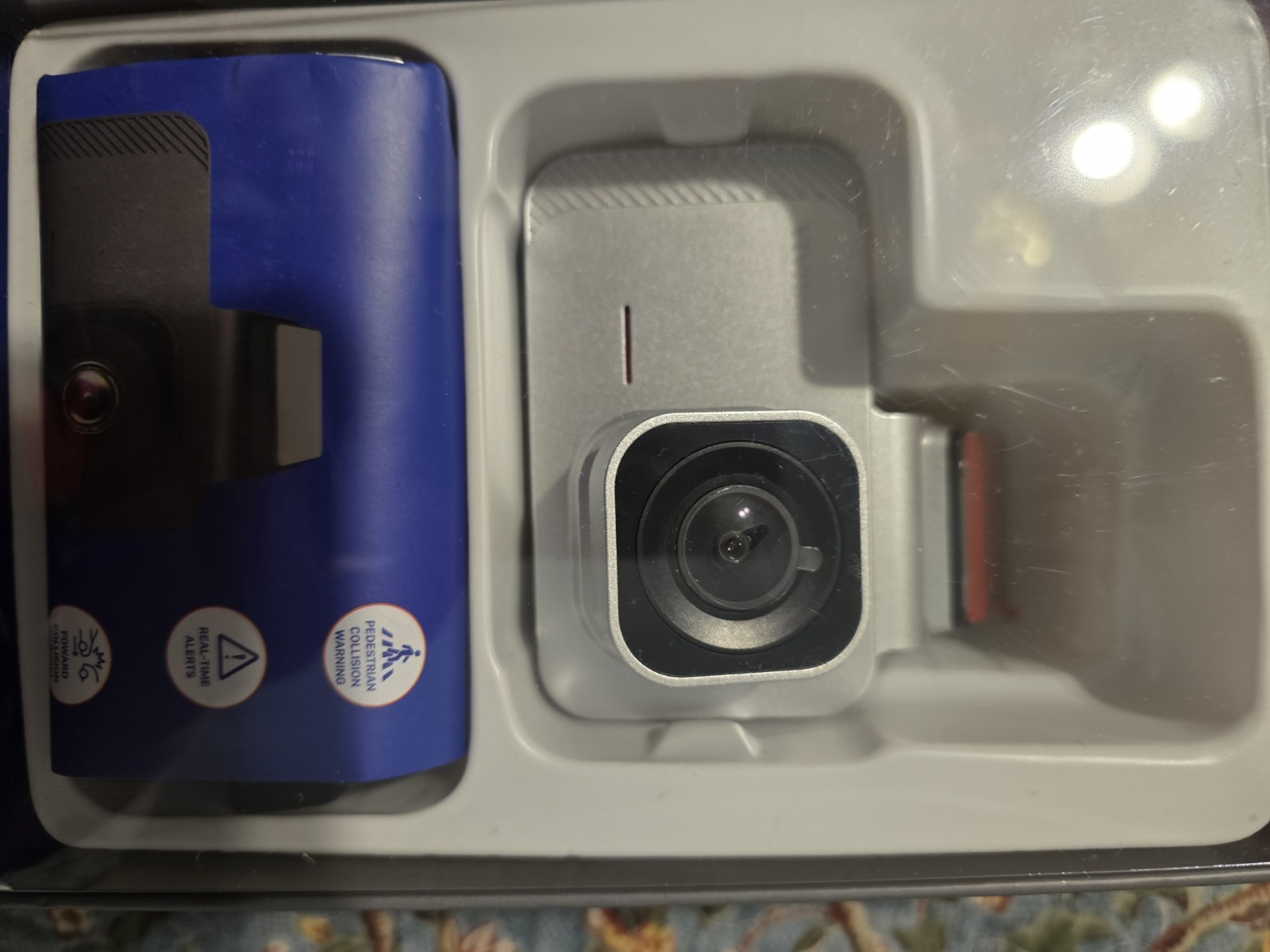 Vivitar 4K HD Two-Way Dash Cam with AI DriveCam with WIFI