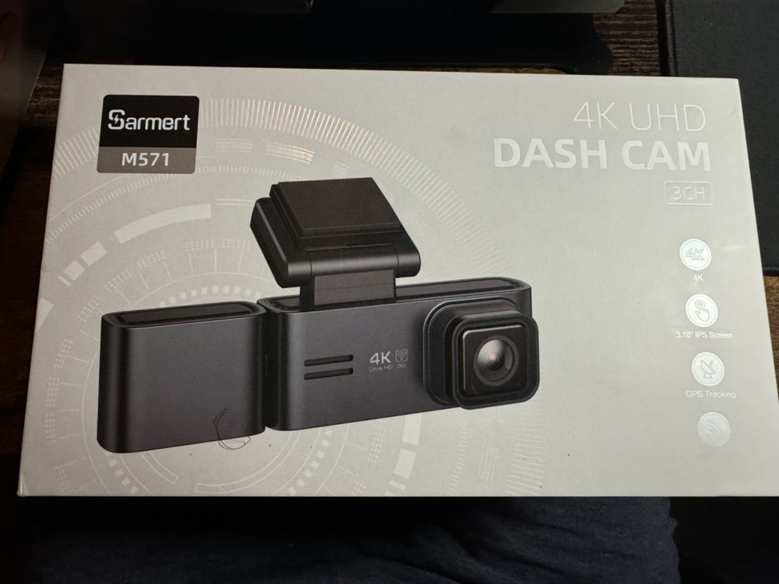 Gray, dash camera front, rear, and interior 4k gps. Perfect condition.