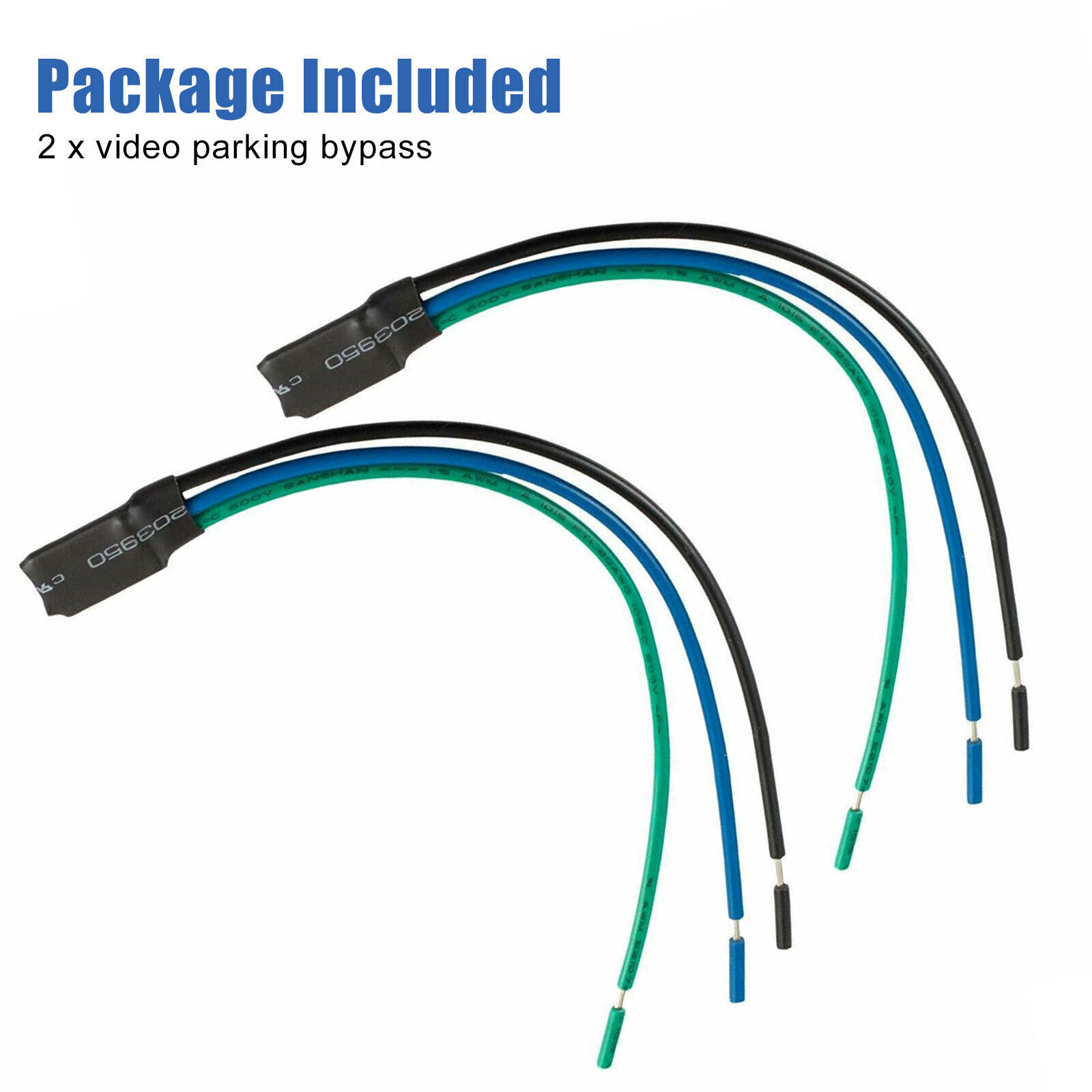 2PCS Universal Pulse Bypass Fit AVH MVH DVH Pioneer Parking Brake Video Override