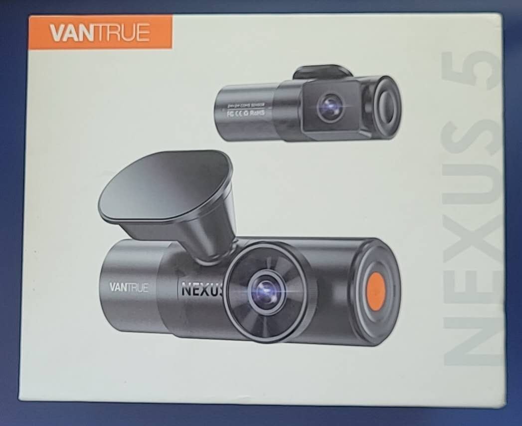 Vantrue Nexus 5 N5 4-Channel 360° Dash Cam 2.7K+1080P STARVIS 2 WiFi GPS Voice