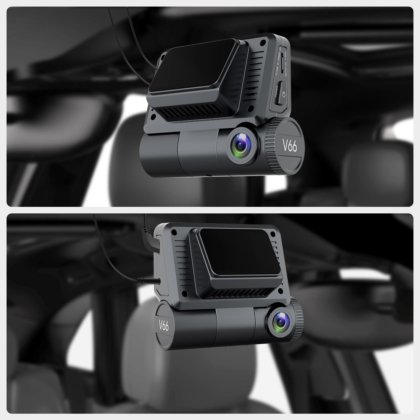 Wifi FHD Car DVR Video Camera Dash Camera for Cars 3 lens Vehicle Cam Recorder