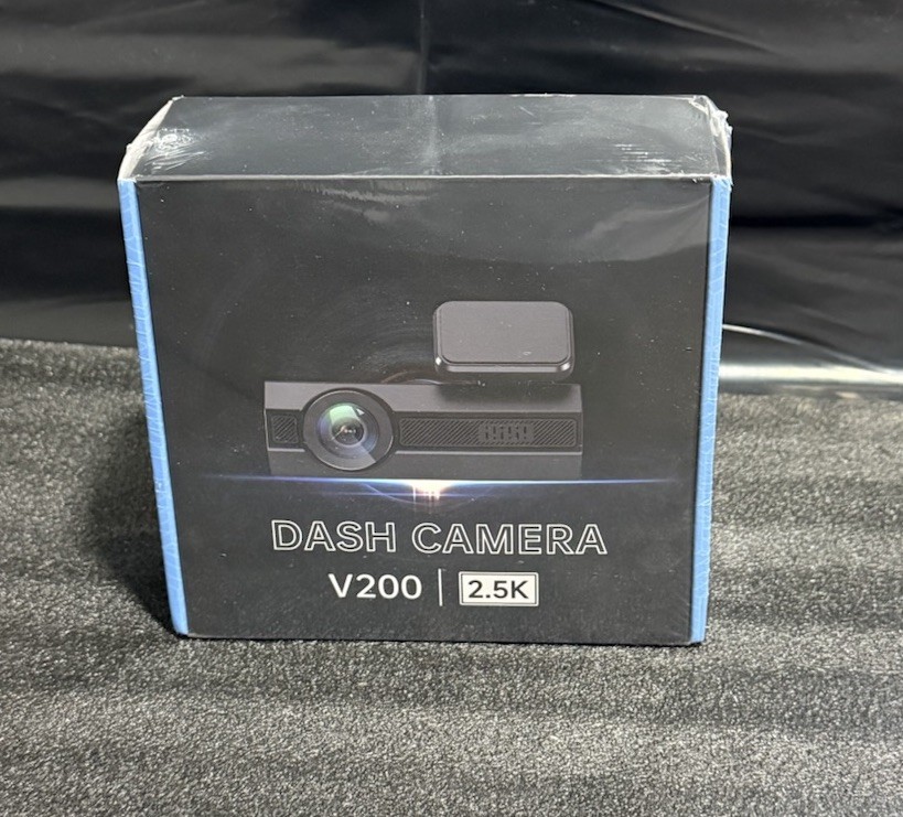 V200 2.5K Dash Camera For Your Car Or Truck 60 Degree Wide DC 5V Input