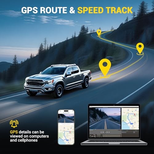 4K Front and Rear with Cabin, 4K+1080P+1080P Dash Camera for 4 Channel Dash Cam