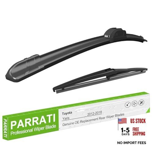 2PCS Windshield Wiper Blades for Yaris (28+12A)-Fit for Toyota Yaris 2012-2018