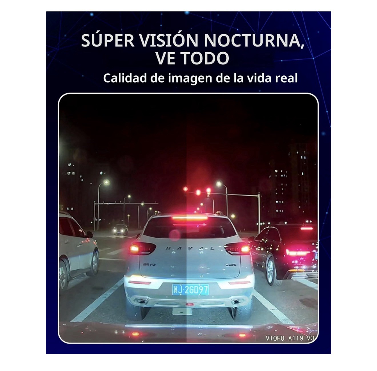 VIOFO A119 V3 2K QHD Dash Cam GPS STARVIS 140° New Sealed Car Camera