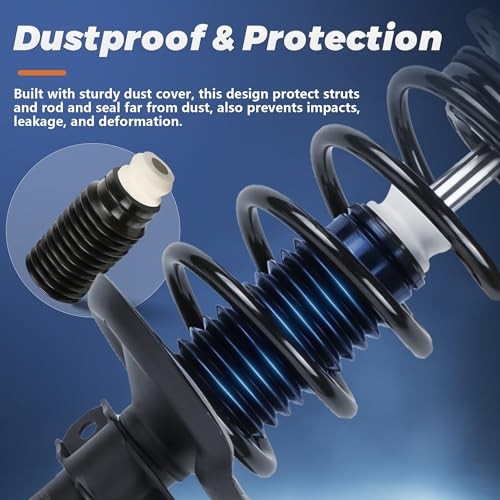 KUIPERAUTO 172179L 172179R 349043 Front 4x Front+Rear Struts 07-09 Pontiac G5