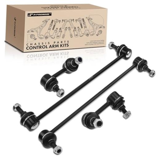 Set of 4, Front & Rear Sway Bar Links Kit Stabilizer Bar Links Compatible
