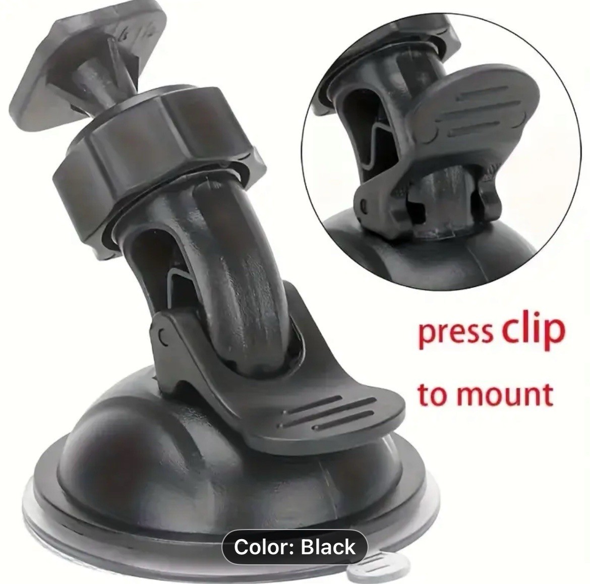 For Car Dash Camera Holder Suction Cup Driving Recorder Bracket Mount Travel