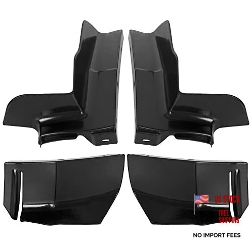 1980 Bumper Fillers Front and Rear 1/4 Quarter Bumper Fillers