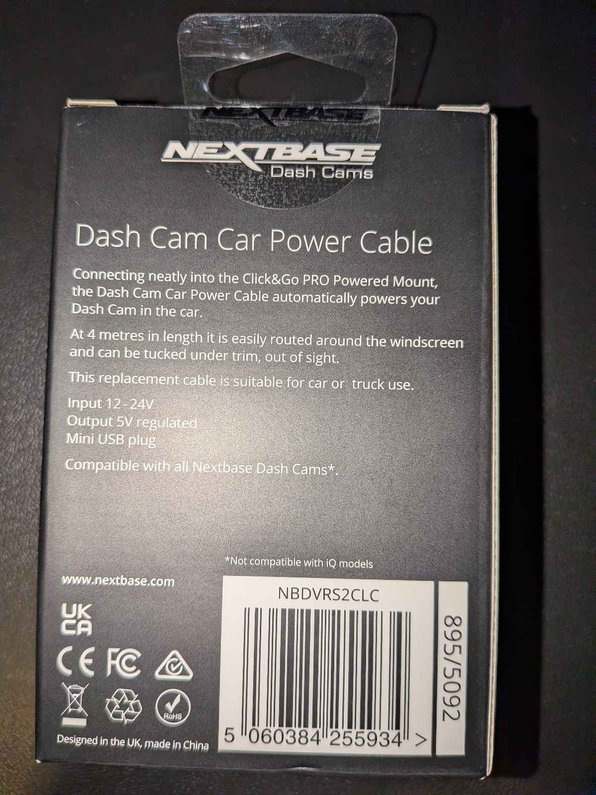 NEXTBASE 522GW Dashcam | 2k video | Bundled with cabin cam | Barely used