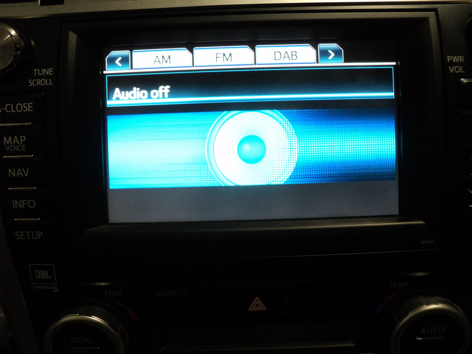 2012-2014 TOYOTA AURION GENUINE HDD GPS VOICE NAVIGATION ASSY Bluetooth