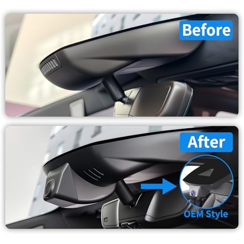 Front 4K Rear 1080P Dash Cam GMC Sierra 1500 2022-2026