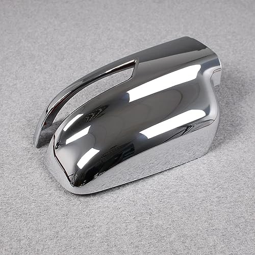 for Dodge 2023 2024 2025 Ram 1500 Rear View Mirror Guard Cover Trims () Chrome