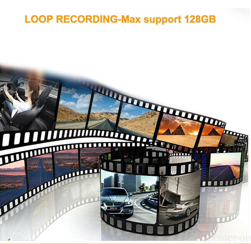 Digital Wireless DVR 64GB 7″ Quad Splitscreen Monitor 4x AHD IR Reversing Camera