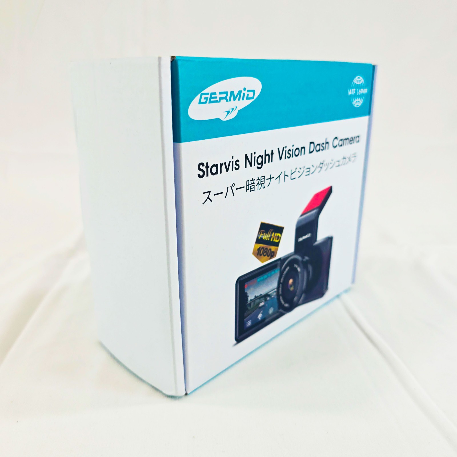 Germid Starvis Dual Dash Camera 1080P WiFi Night Vision Car DVR Front Rear Cam
