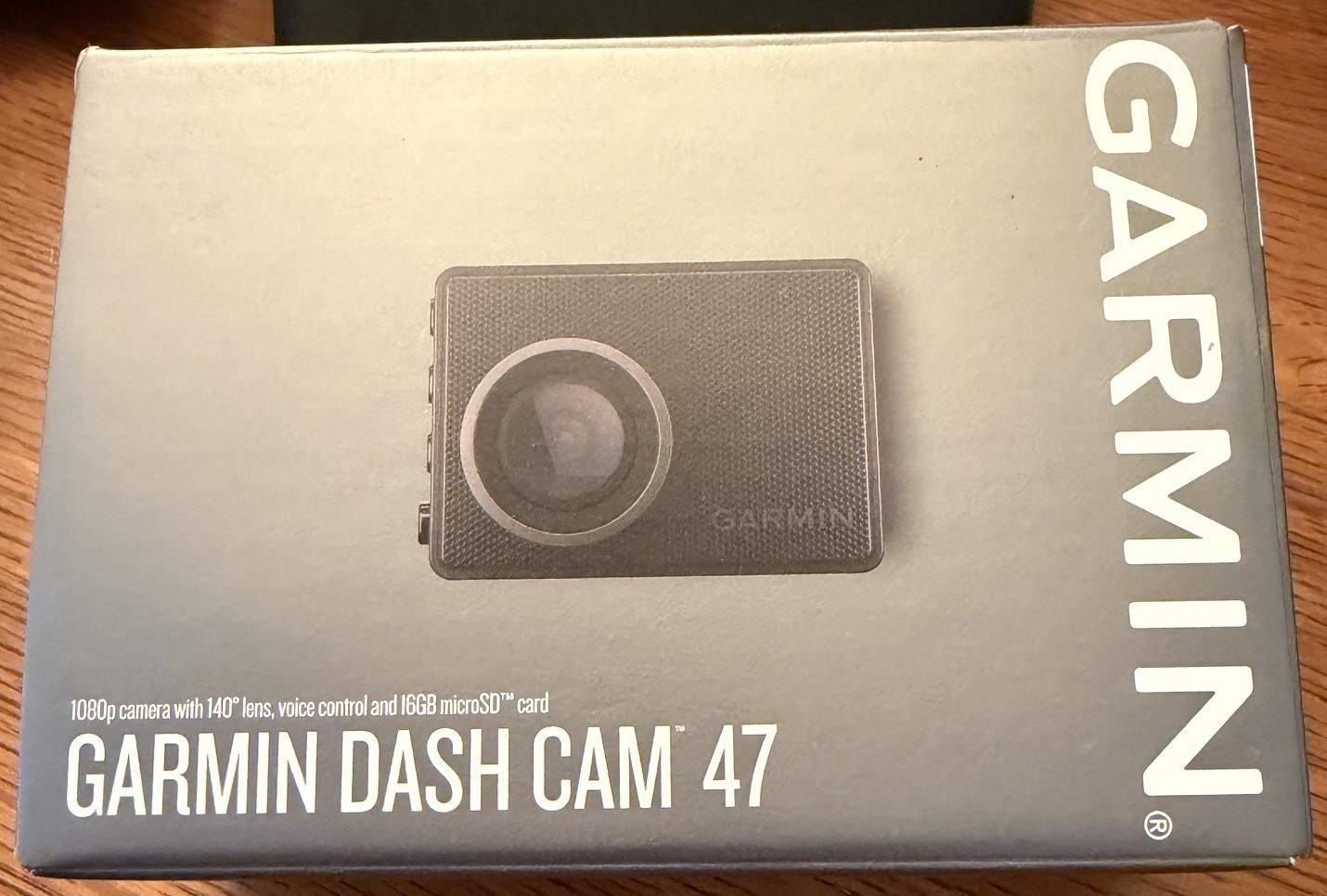 Garmin Dash Cam 47 — 1080p HD, 16GB MicroSD, PLUS Constant Vehicle Power Cable