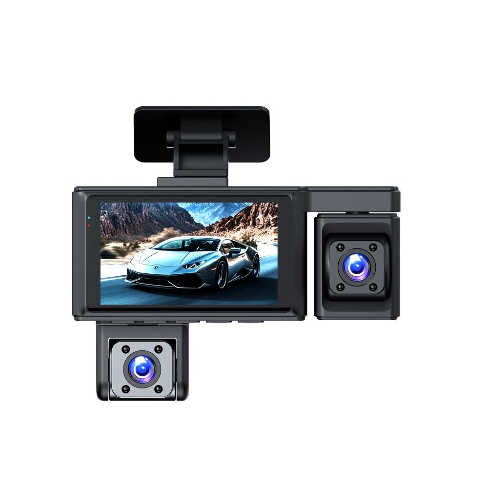 Car Dash Cam Front Left Right Rear Camera WiFi DVR Video Recorder Night Vision
