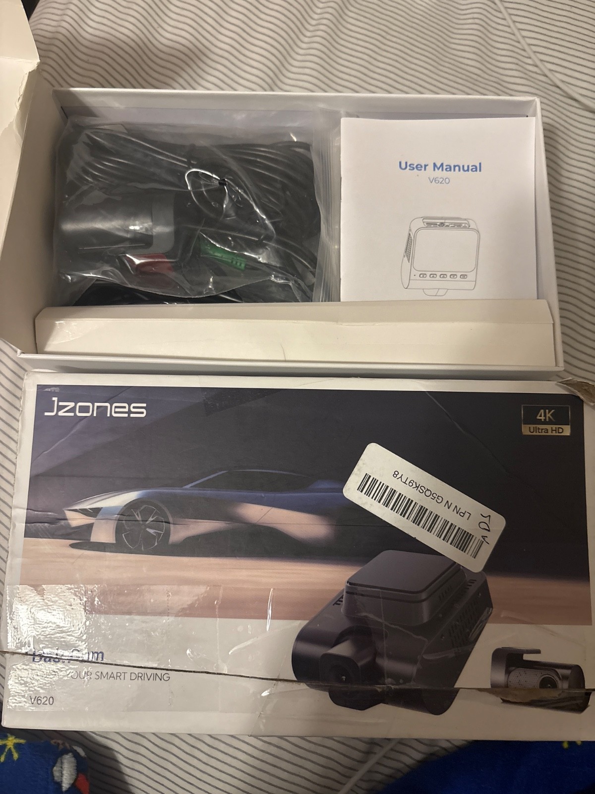 Jzones 4K Ultra HD Dash Cam V620 New