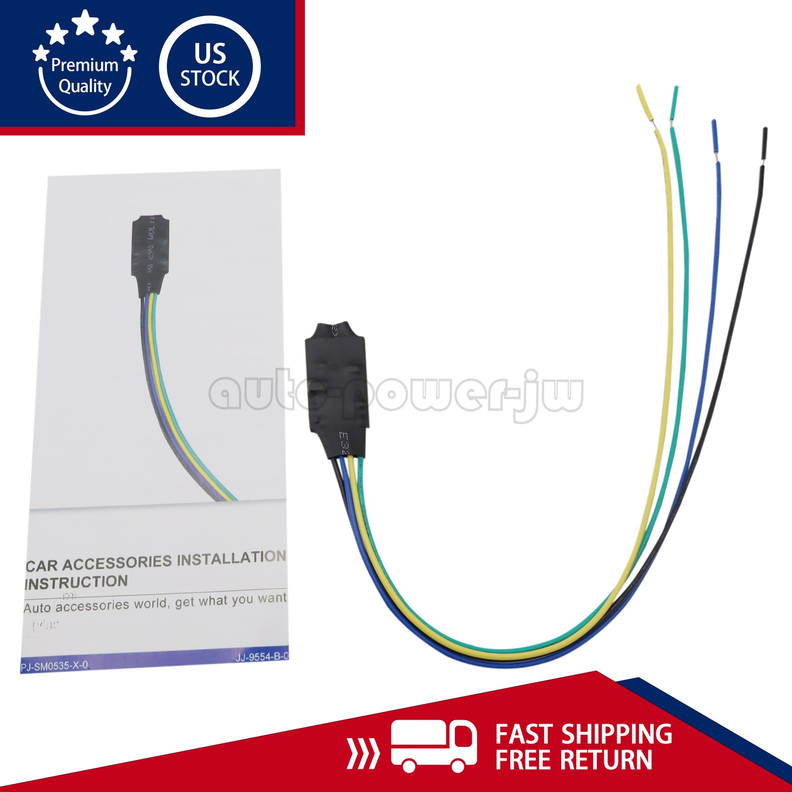 1PC Video Parking Brake Bypass For Alpine ILX-W650 ILX-F309 ILX-F259 3
