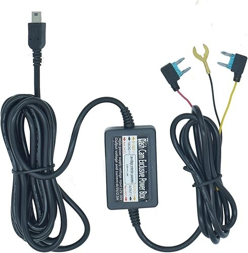 Dash Cam Hardwire Kit Mini USB Fuse Cable for Cars 12V-24V to 5V New