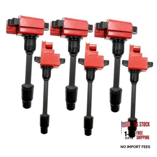 Performance Front and Rear Ignition Coil Packs UF263 UF232 Compatible With
