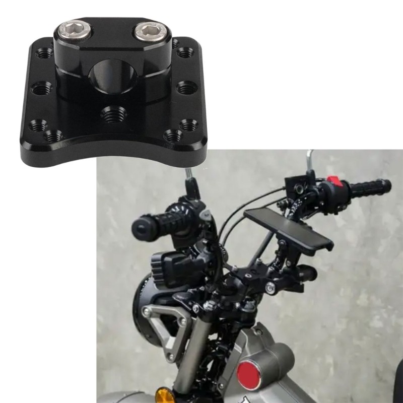 12Mm Position Mount Bracket Heavy Duty Metal Black Position Clamp Bar for