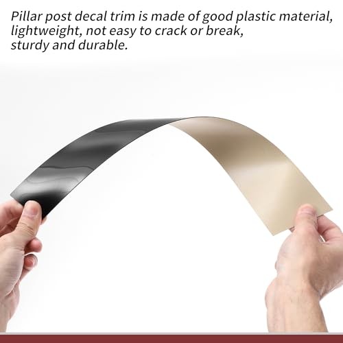 8 Pcs Front Rear Left Right Car Door Pillar Window Trim for Mazda CX-50 2023