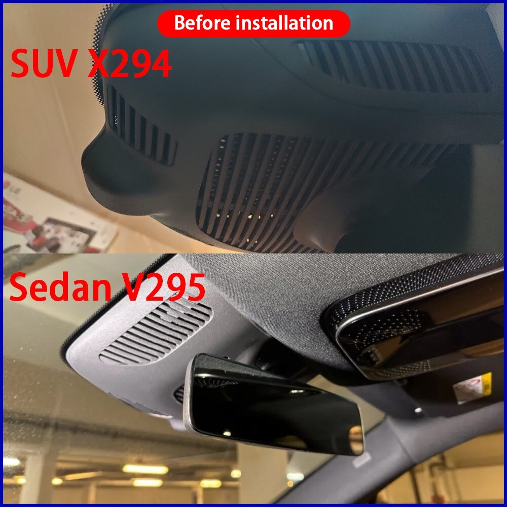 Plug and Play 4K DVR Dash Cam Camera for Mercedes Benz EQE SUV Sedan X294 V295