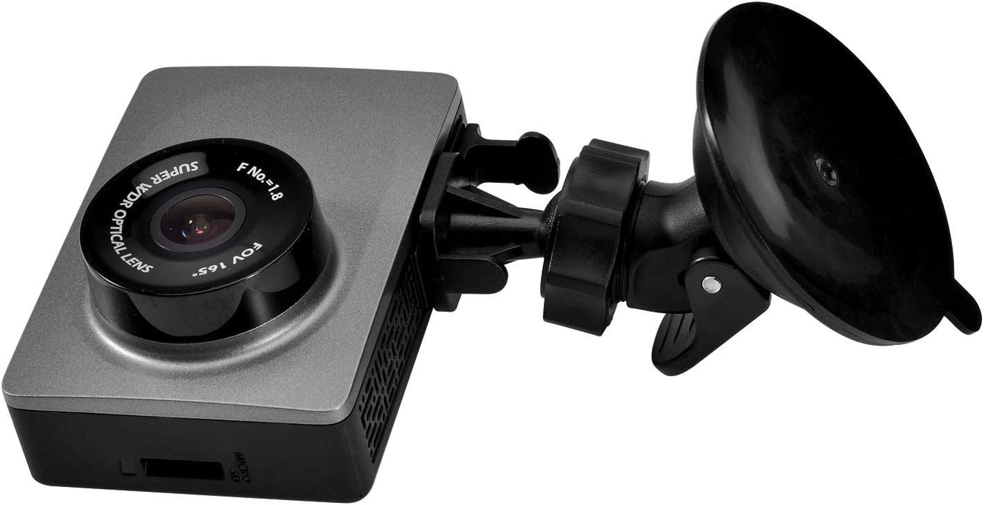 Adjustable Dash Cam Mount with Suction Cup and Adhesive for All Car Models
