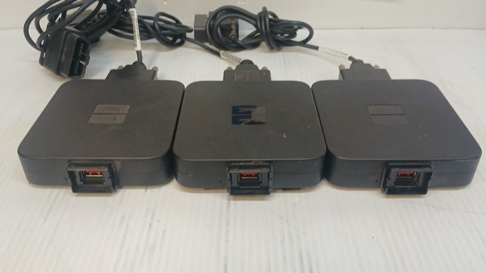 Lot of 3 KEEP TRUCKIN KT ELD LBB-3.6CA ELECTRONIC LOGGING DEVICES w DC 54 Camera