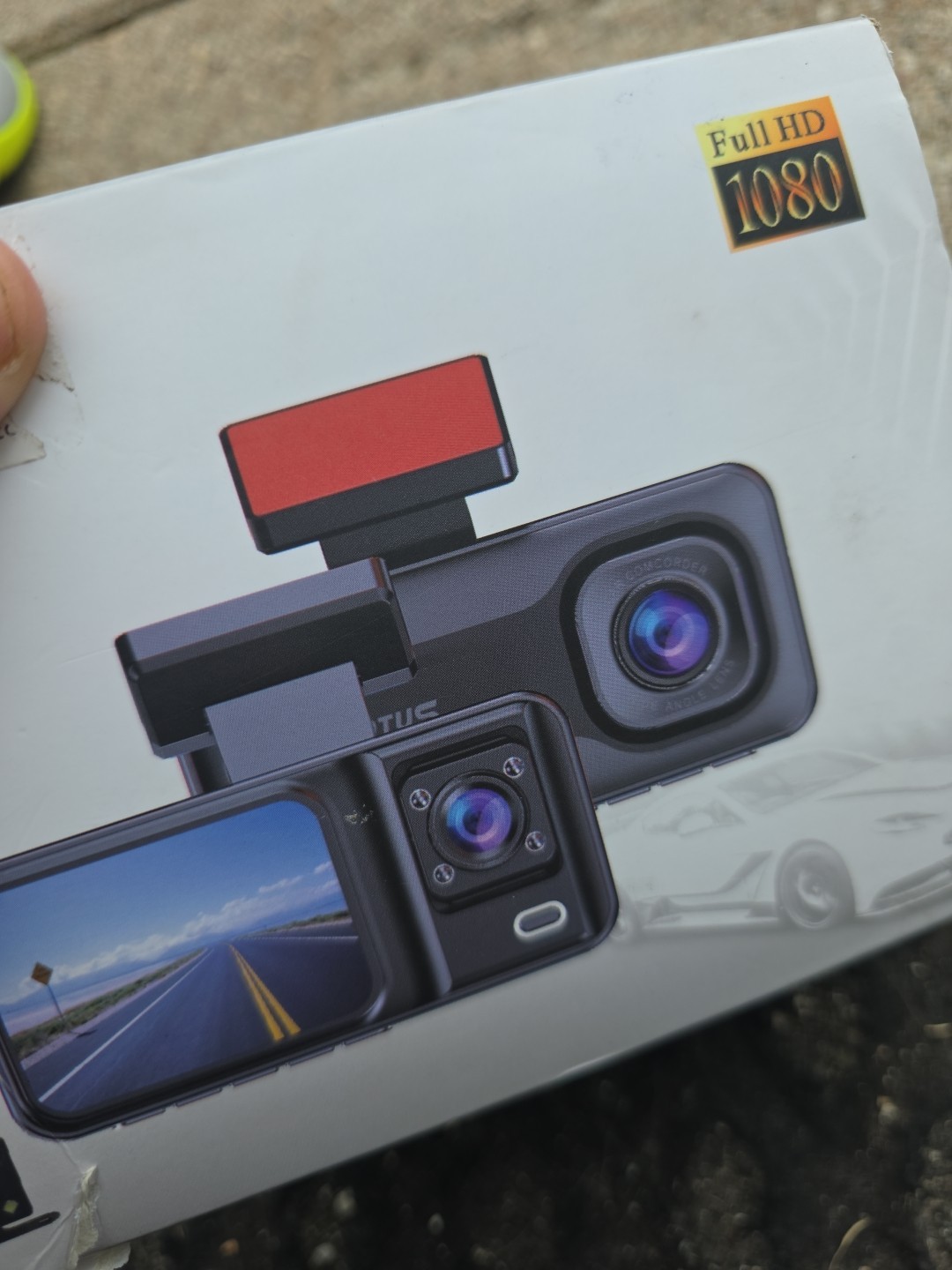 Dual Lens – Vehicle BlackBox DVR Full HD 4k – Dash Cam Front And Rear Inside