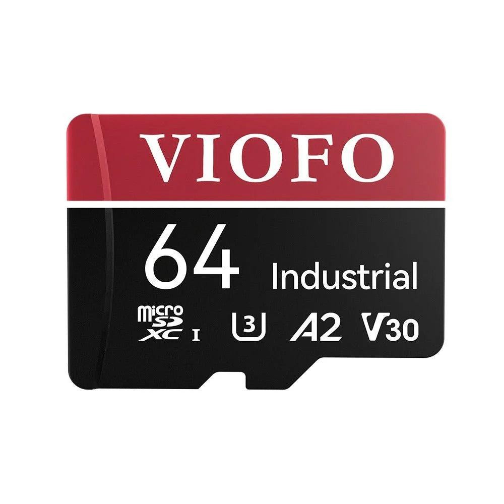 Viofo 64GB Industrial Grade microSD Card U3 A2 V30 High Speed Memory Card