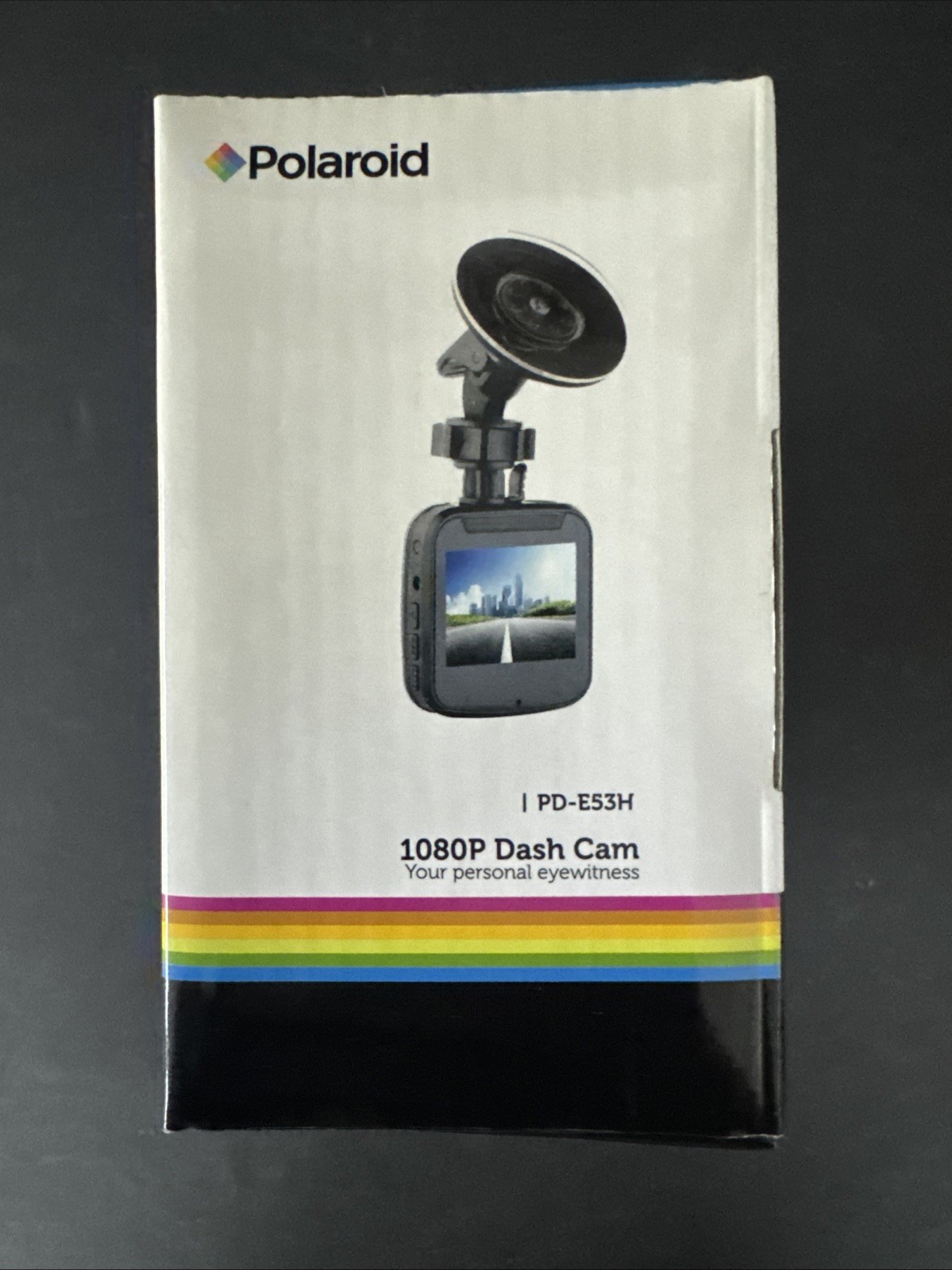 Polaroid 1080P Dash Cam Open In Box Camera With Mount Led Screen PD-G55H LOOK