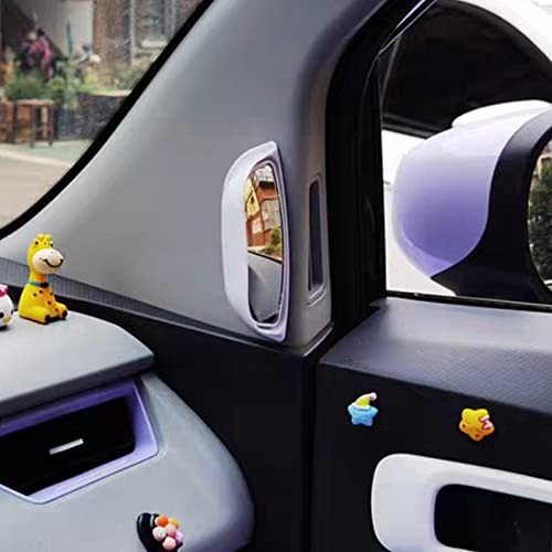 Car Blind Spot Rearview Mirror, Rear Seat Auxiliary Mirror for Second Row Car