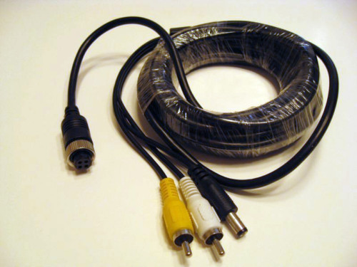 16 FEET REAR VIEW CAMERA SYSTEM EXTENSION CABLE 4 PIN