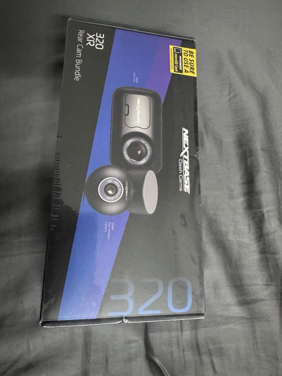 Nextbase – 320XR Dash Camera with Rear Window Camera – Black