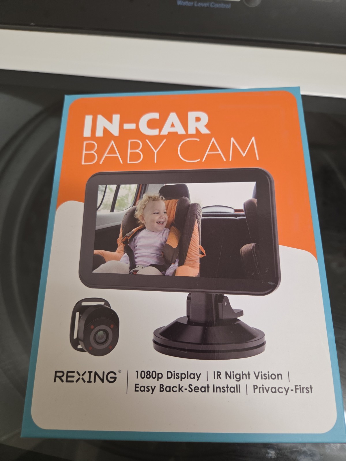 Rexing In Car Baby Cam Night Vision Brand New Factory Sealed