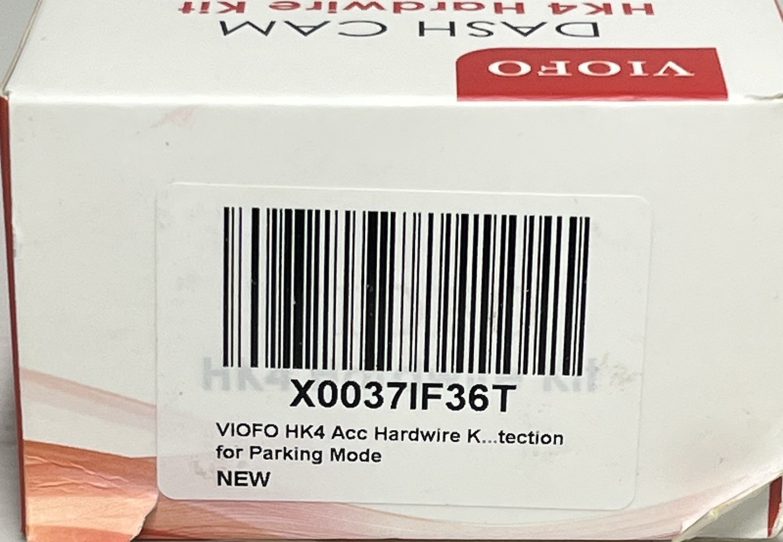 VIOFO DASH CAM HK4 Acc Hardwire Kit New in Package