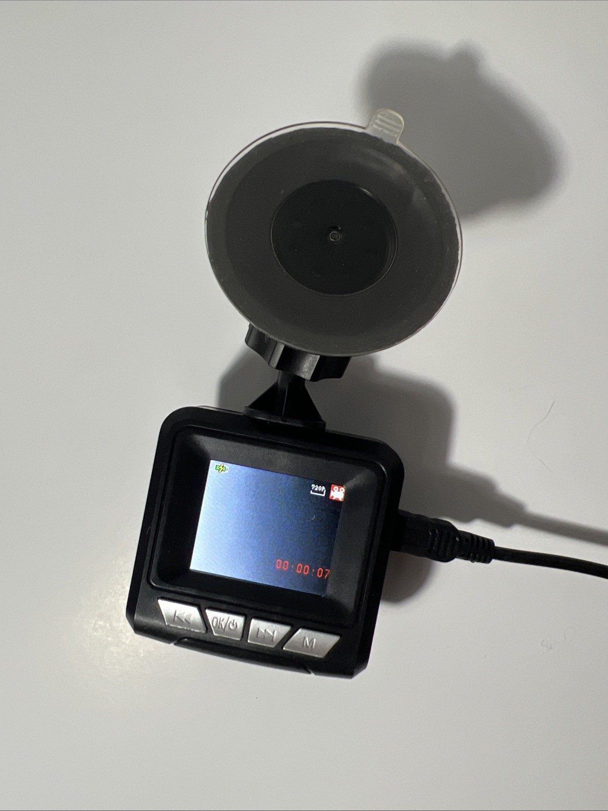 Pilot Dash Cam with USB Cable and Suction Mount