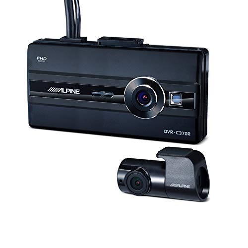 Alpine DVR-C370R Dual Dash Cam LCD for BigX NX Series Parking Monitor Recording