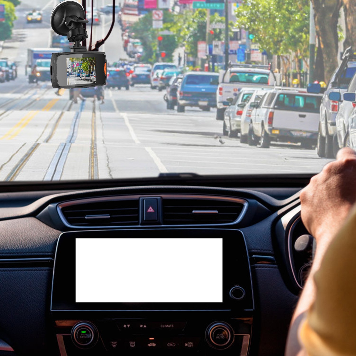 1080P HD Dash Cam Car Front Camera Dashboard DVR Video Recorder Night Vision