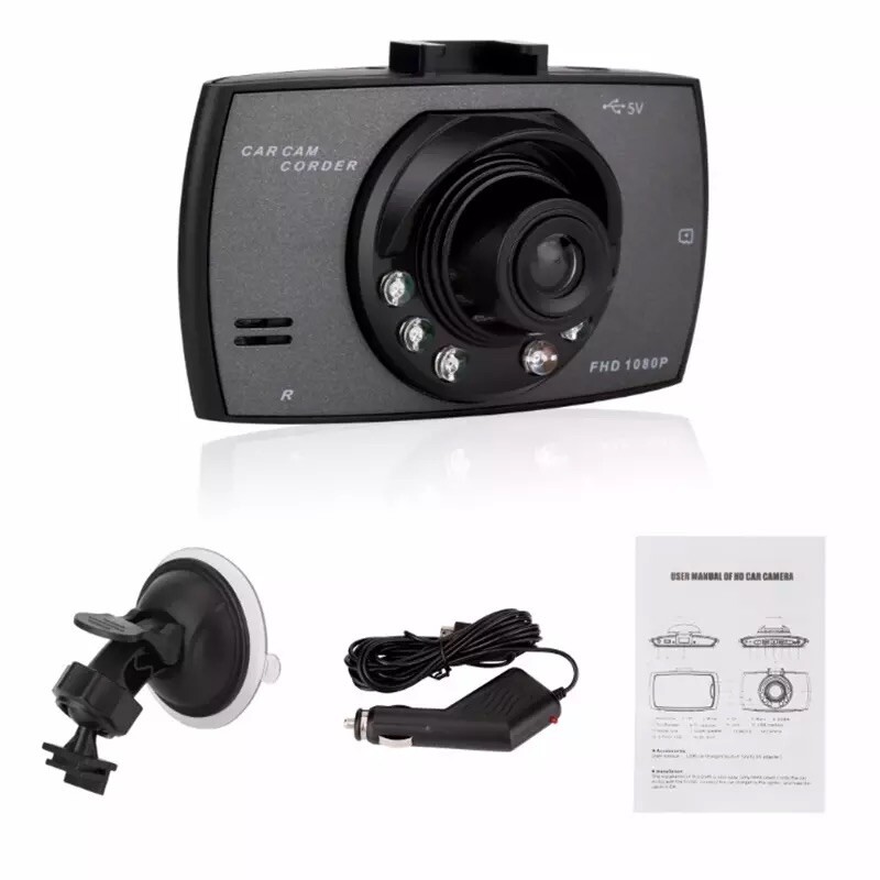 1080P Wide Angle Dashboard Camera with 3 inch LCD Screen