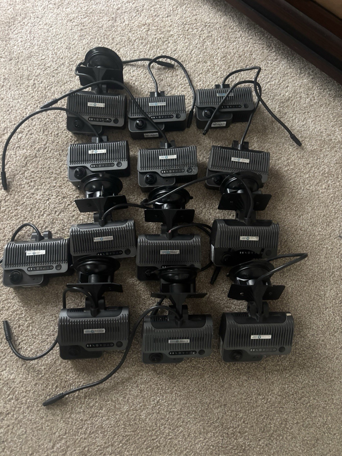 Velociter V-Track Fleet Cameras Lot + OBD2 & Harness