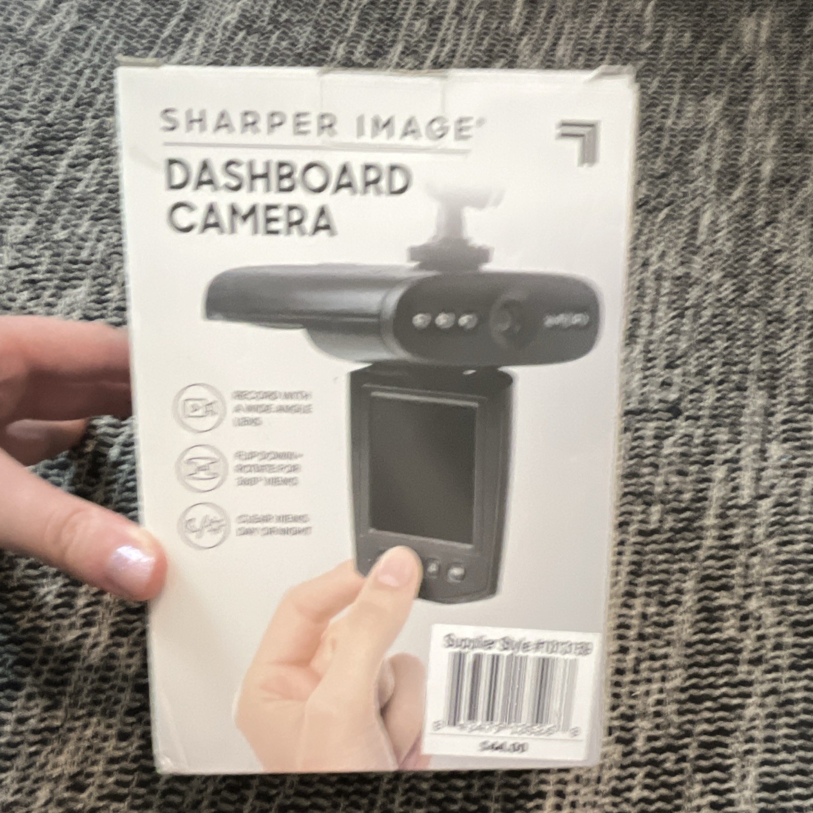 SHARPER IMAGE 720P Dashboard Camera Monitor 270 Degree Pivoting 2.4″ LCD Screen