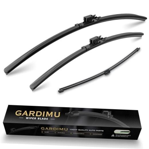 Front and Rear Windshield Wiper Blades, 3 Pcs Front and 2020-2024 For Benz GLE