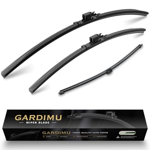 Front and Rear Windshield Wiper Blades, 3 Pcs Front and 2020-2024 For Benz GLE