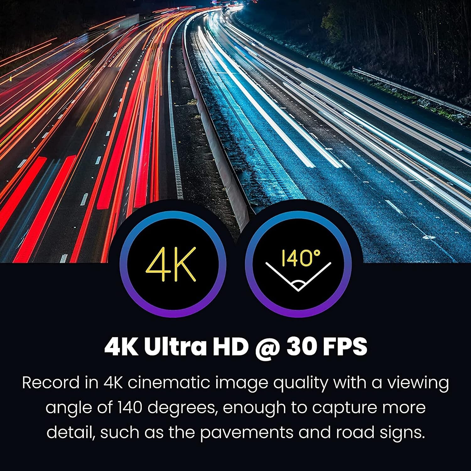 Nextbase 622GW 4K/30fps in-Car Dash Cam