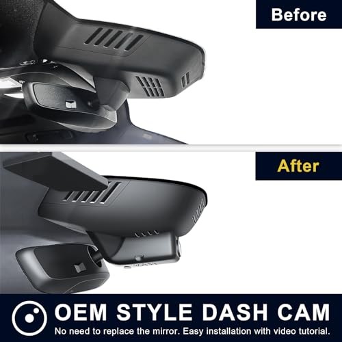 Front 4K & Rear 1080P Dash Cam for XC40 2023 Model B Front 4K and Rear 1080P